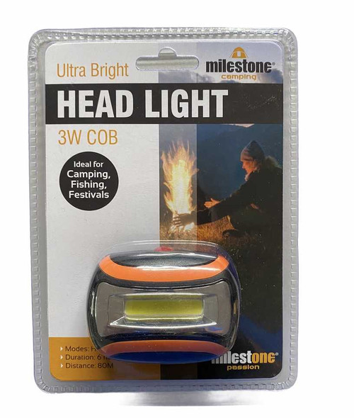 Milestone Ultra Bright Head Torch Milestone Ultra Bright Head Torch