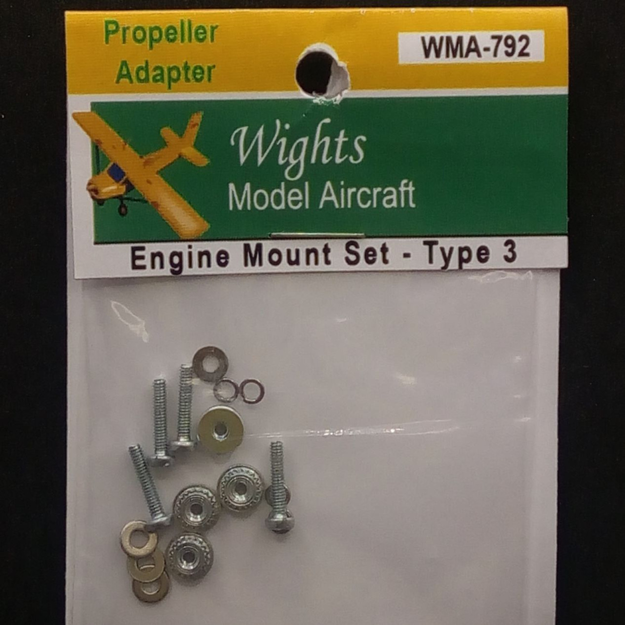 Engine Mount Set - For Cox 049 Engines - Type 3 (WMA-792)