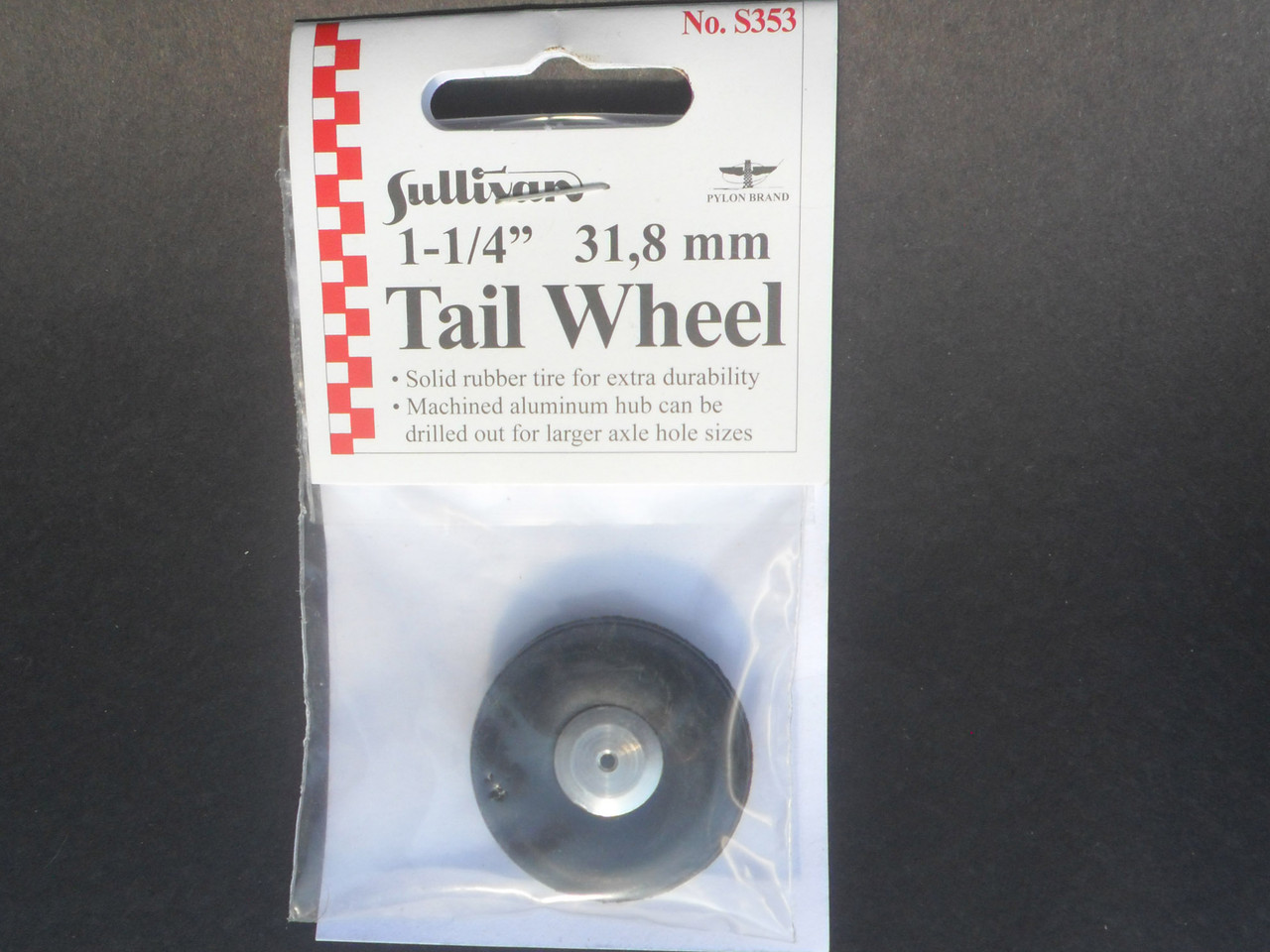 Tail Wheel - 31.8mm (1-1/4") - (SU-353)