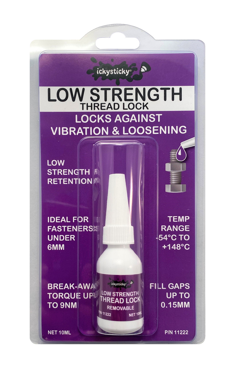 Thread Lock - Low Strength - 10ml