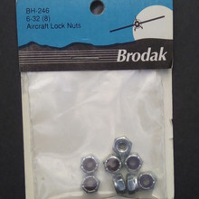 Lock Nuts - 6-32 (8 Pieces)