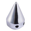 PriceLess Trims Metallic Spike Silver 10mm