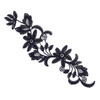 DIY Applique - Black Viola A