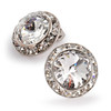 20mm Performance Earrings - Crystal Clipped