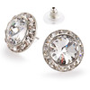 20mm Performance Earrings - Crystal Pierced