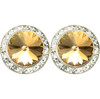 Starlight 20mm Performance Earrings - Light Colorado Topaz Gold Pierced