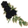 DIY Applique Embroidered 901 Black DIY Applique Embroidered 901 Black