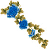 DIY Applique Embroidered 902 Blue