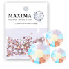 MAXIMA Crystals by Preciosa Mix Pack Flatback Round Light Peach Shimmer AB MAXIMA Crystals by Preciosa Mix Pack Flatback Round Light Peach Shimmer AB