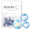 MAXIMA Crystals by Preciosa Mix Pack Flatback Round Lt. Sapphire Opal AB