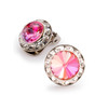 15mm Performance Earrings - Rose-Laser Shine Clipped 15mm Performance Earrings - Rose-Laser Shine Clipped