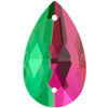 PriceLess Sew On Pear Rainbow Brite 22x13mm PriceLess Sew On Pear Rainbow Brite 22x13mm