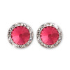 15mm Performance Earrings - Indian Pink Clipped