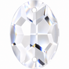 Starcut Crystal Sew On Oval Crystal Unfoiled 18x13mm