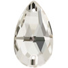 Starcut Crystal Sew On Pear Crystal Unfoiled 18x10.5mm Starcut Crystal Sew On Pear Crystal Unfoiled 18x10.5mm