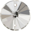 Starcut Crystal Sew On Rivoli Crystal Unfoiled 14mm Starcut Crystal Sew On Rivoli Crystal Unfoiled 14mm
