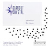 Starcut Crystal Flatback Rhinestones Jet 16ss Starcut Crystal Flatback Rhinestones Jet 16ss