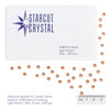 Starcut Crystal Flatback Rhinestones Light Peach 20ss Starcut Crystal Flatback Rhinestones Light Peach 20ss