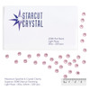 Starcut Crystal Flatback Rhinestones Light Rose 30ss Starcut Crystal Flatback Rhinestones Light Rose 30ss