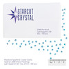 Starcut Crystal Flatback Rhinestones Light Sapphire AB 16ss Starcut Crystal Flatback Rhinestones Light Sapphire AB 16ss