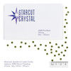 Starcut Crystal Flatback Rhinestones Olivine 16ss Starcut Crystal Flatback Rhinestones Olivine 16ss