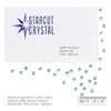 Starcut Crystal Flatback Rhinestones Peridot AB 20ss