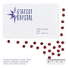 Starcut Crystal Flatback Rhinestones Siam 30ss Starcut Crystal Flatback Rhinestones Siam 30ss