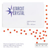 Starcut Crystal Flatback Rhinestones Sun 20ss