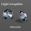 MAXIMA Crystals by Preciosa Flatback Rhinestones Light Graphite 30ss MAXIMA Crystals by Preciosa Flatback Rhinestones Light Graphite 30ss
