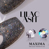 MAXIMA Crystals by Preciosa Flatback Rhinestones Lilac Ash Shimmer AB 12ss