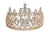 Crystal Avenue Tiara - 4.31" 60401 Crystal/Gold