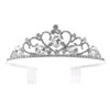 Crystal Avenue Tiara - 1.4" 60656 Crystal/Silver
