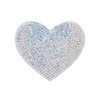 PriceLess Crystal Self Adhesive + Hotfix Heart Crystal AB Medium - 6 Pack