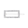 Starlight Crystal Jewelry™ Hair Accessory - Rectangle Barrette Crystal