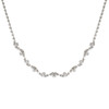 Crystal Avenue Necklace 17651 - S Rs Wave Pattern Necklace