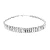 Crystal Avenue Necklace 18505 - S Rs Bauguette Necklace