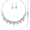 Crystal Avenue Full Set 18616 - S Rs Teardrop Lace 3pc Set Ab