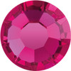 Preciosa Viva12 Hotfix Rhinestones in Fuchsia — vivid hot pink, 30ss (6.3mm–6.5mm), bulk wholesale at RhinestonesU.com