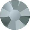 Preciosa Viva12 Hotfix Rhinestones in Jet Hematite — metallic black-gray, 6ss (1.9mm–2.1mm), bulk wholesale at RhinestonesU.com