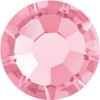 Preciosa Viva12 Hotfix Rhinestones in Rose — classic medium pink, 16ss (3.8mm–4.0mm), bulk wholesale at RhinestonesU.com