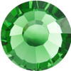 Preciosa Viva12 Hotfix Rhinestones in Shamrock — vivid festive green, 6ss (1.9mm–2.1mm), bulk wholesale at RhinestonesU.com
