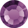 MAXIMA Crystals by Preciosa® Hotfix Rhinestones in Amethyst — deep rich purple, 30ss (6.3mm–6.5mm), bulk wholesale at RhinestonesU.com