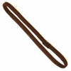 A brown headband laid out A brown headband laid out
