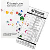 Stone Sizing Tool & Rhinestone Estimating Guide Stone Sizing Tool & Rhinestone Estimating Guide