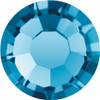 LUX Austrian Crystal Flatback Rhinestones Indicolite 30ss