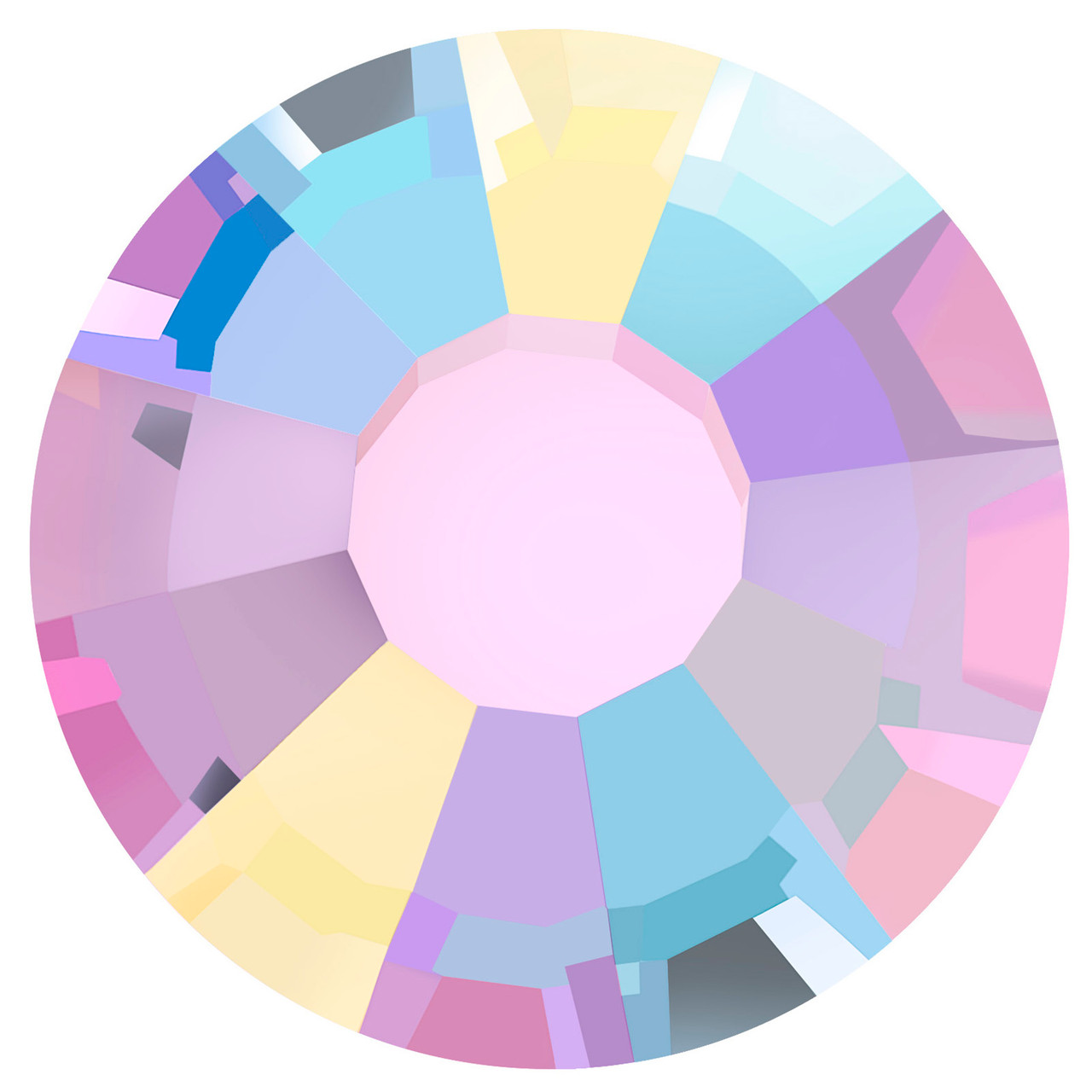 Flatback Rhinestones – Crystal AB 10ss – LUX European Crystal™