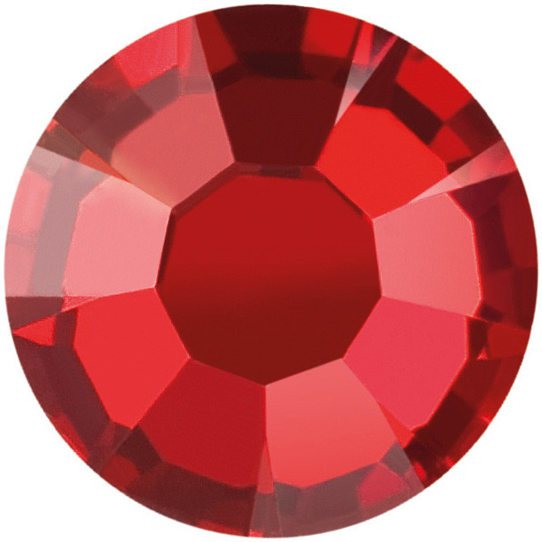 クイーンズ ヘナ レッド 16ss MAXIMA Crystals by Preciosa Flatback Rhinestones | Red Velvet