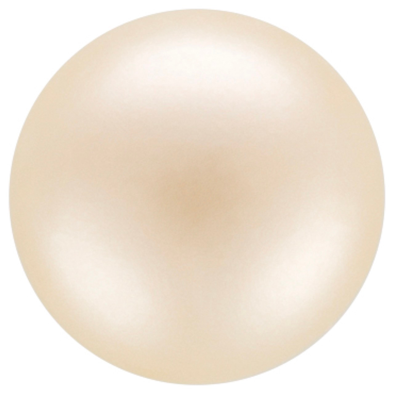 PriceLess Trims Flatback Pearls Cream 2mm
