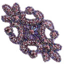PriceLess Crystal Trim Applique #604 Light Amethyst
