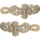 Priceless Crystal Applique 612 Crystal/Gold Priceless Crystal Applique 612 Crystal/Gold